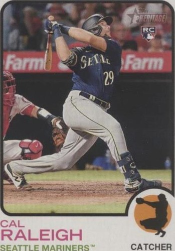 2022 Topps Heritage - Cal Raleigh #367