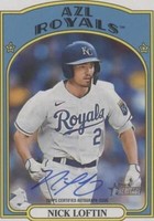 2021 Topps Heritage Minor League Edition - Nick Loftin #ROA-NL