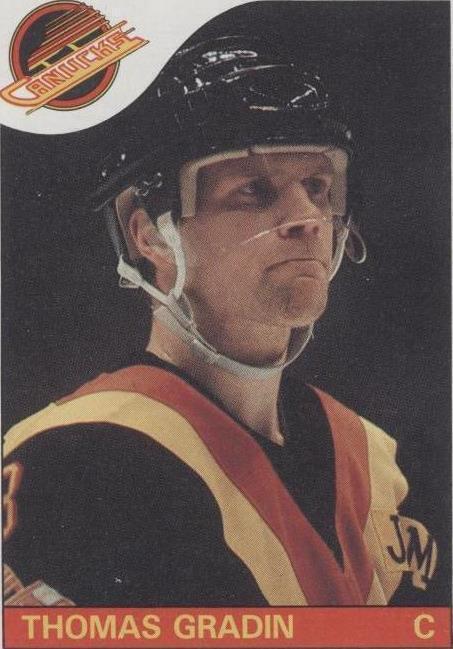 1985-86 Topps - Thomas Gradin #16
