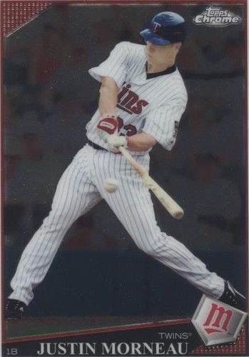 2009 Topps Chrome - Justin Morneau #22