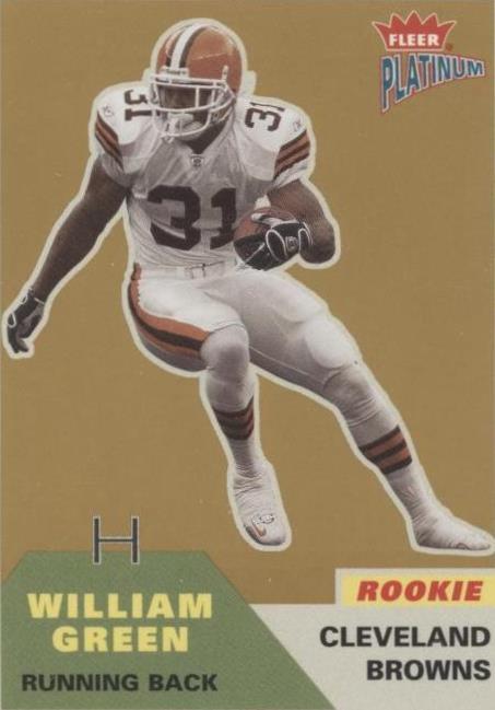 2002 Fleer Platinum William Green #304