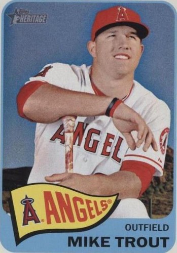 2014 Topps Heritage - Mike Trout #250