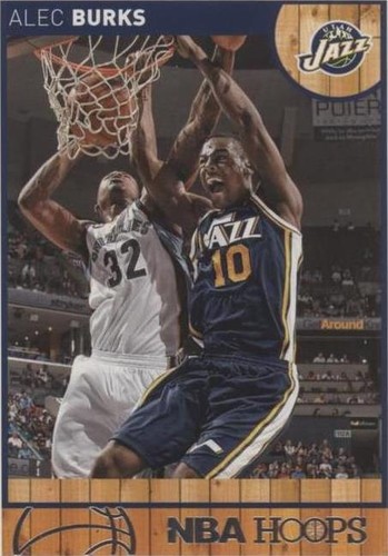 2013-14 NBA Hoops - Alec Burks #165