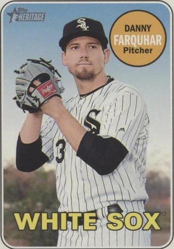 2018 Topps Heritage High Number - Danny Farquhar #523