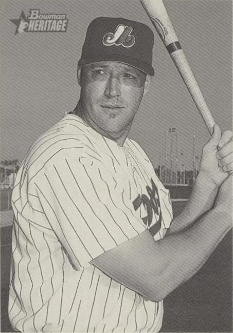 2001 Bowman Heritage - Lee Stevens #312