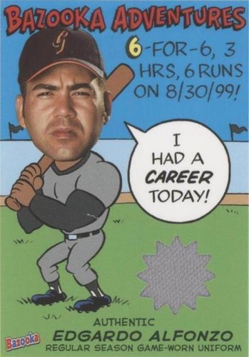 2004 Topps Bazooka - Edgardo Alfonzo #BA-EA