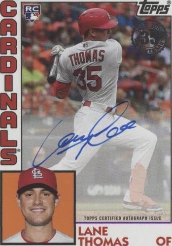 2019 Topps Update Series - Lane Thomas #84A-LT