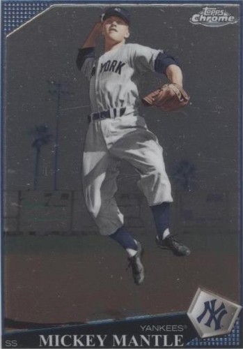 2009 Topps Chrome - Mickey Mantle #7