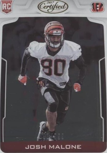 2017 Panini Certified Josh Malone #137