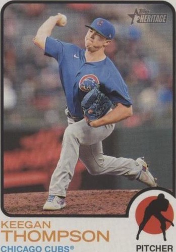 2022 Topps Heritage - Keegan Thompson #435