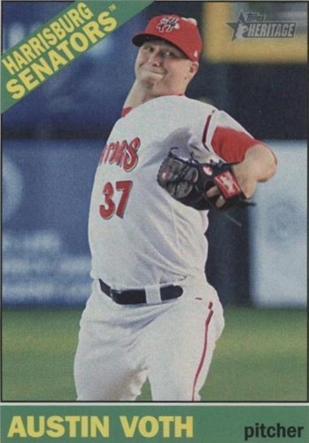 2015 Topps Heritage Minor League Edition - Austin Voth #12