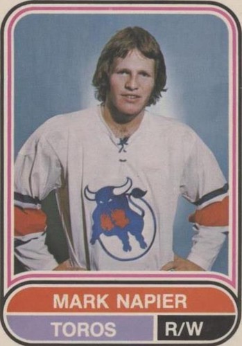 1975-76 O-Pee-Chee WHA - Mark Napier #78