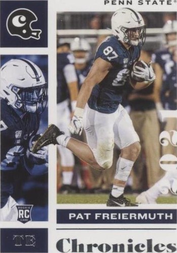 2021 Panini Chronicles Draft Picks Pat Freiermuth #22