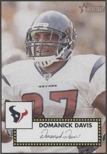 2006 Topps Heritage Domanick Davis #97