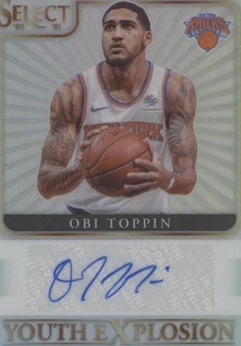 2020-21 Panini Select - Obi Toppin #YES-OBI