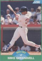1989 Score - Mike Greenwell #66