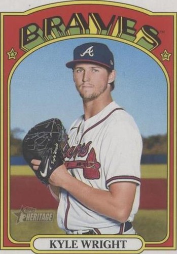 2021 Topps Heritage High Number - Kyle Wright #508