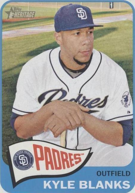 2014 Topps Heritage - Kyle Blanks #295