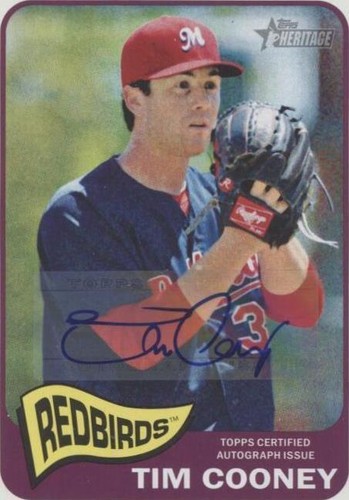 2014 Topps Heritage Minor League Edition - Tim Cooney #ROA-TC
