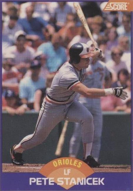 1989 Score - Pete Stanicek #236