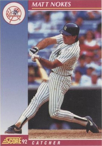 1992 Score - Matt Nokes #573