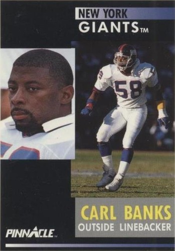 1991 Pinnacle Carl Banks #344