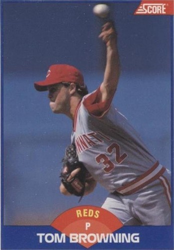 1989 Score - Tom Browning #554