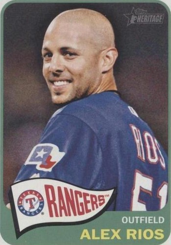 2014 Topps Heritage - Alex Rios #85