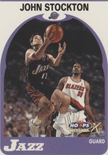 1999-00 Skybox NBA Hoops Decade - John Stockton #114