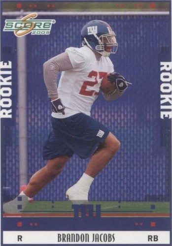 2005 Score Brandon Jacobs #379