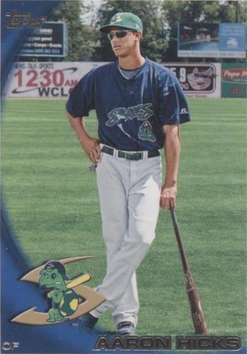 2010 Topps Pro Debut - Aaron Hicks #2