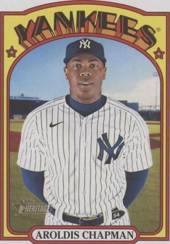 2021 Topps Heritage High Number - Aroldis Chapman #515