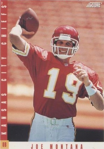 1993 Score Joe Montana #253
