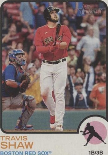 2022 Topps Heritage - Travis Shaw #417