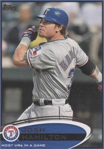 2012 Topps Update Series - Josh Hamilton #US192
