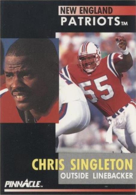 1991 Pinnacle Chris Singleton #149