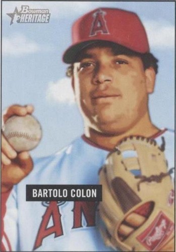 2005 Bowman Heritage - Bartolo Colon #81