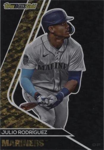 JULIO RODRIGUEZ SIGNED MAKES HISTORY 25-HR/25-SB SEASON