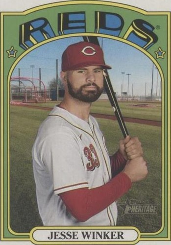 2021 Topps Heritage - Jesse Winker #388