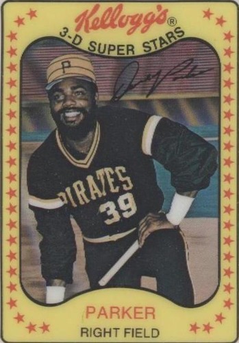 1981 Kellogg's 3-D Super Stars - Dave Parker #13