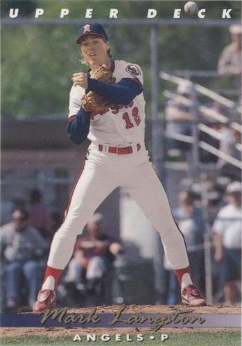 1993 Upper Deck - Mark Langston #128