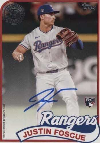 2024 Topps Update Series - Justin Foscue #89AU-JUF