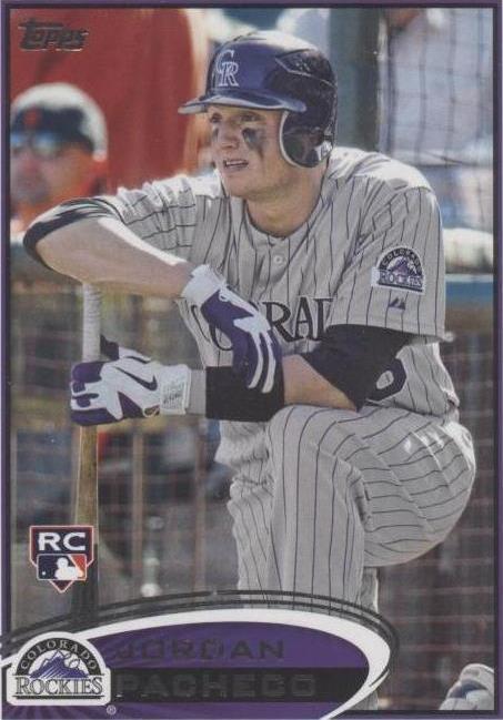 Topps 2012 - Jordan Pacheco #219