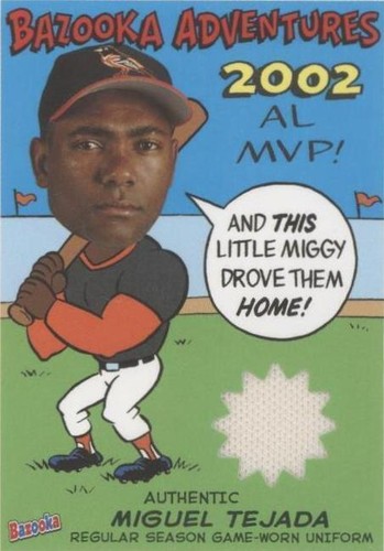 2004 Topps Bazooka - Miguel Tejada #BA-MT
