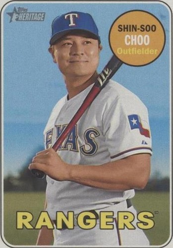 2018 Topps Heritage - Shin-Soo Choo #454