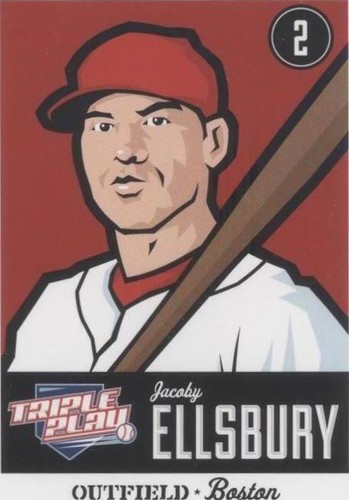 2012 Panini Triple Play - Jacoby Ellsbury #12