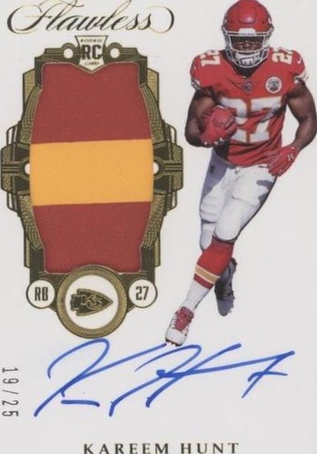 2017 Panini Flawless Kareem Hunt #RP-KH