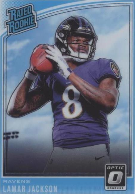 Donruss Optic Lamar Jackson #167 2018