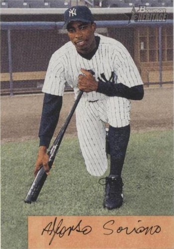 2002 Bowman Heritage - Alfonso Soriano #83