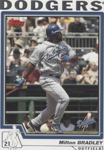 2004 Topps Traded and Rookies - Milton Bradley #T10